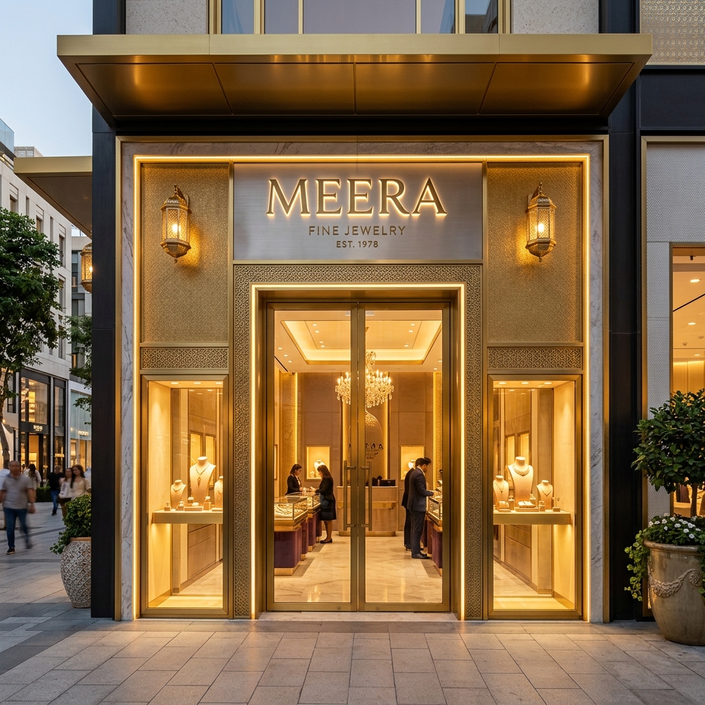 Meera Gold Store Entrance